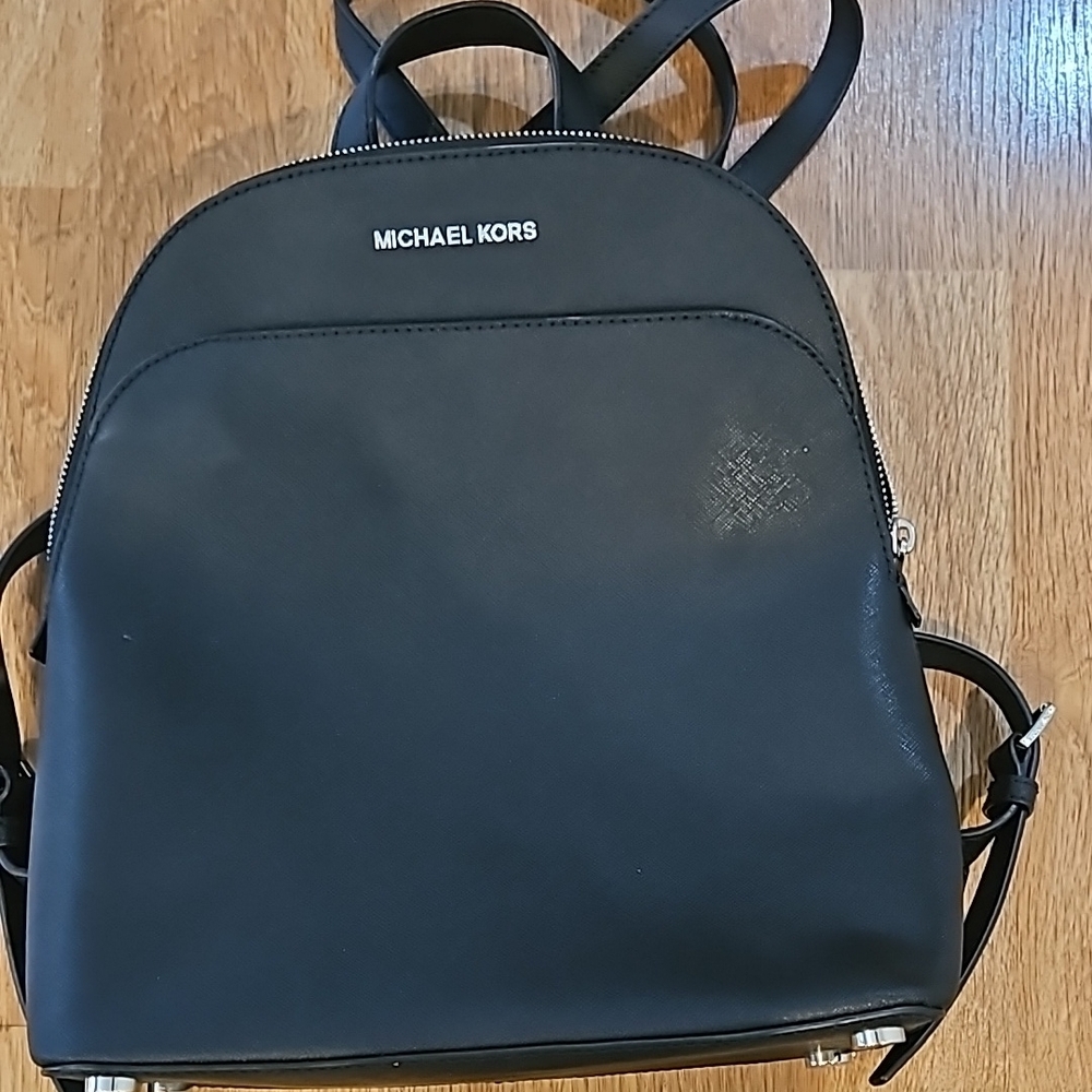 Michael Kors Black Backpack